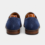 Mocassins homme à bride découpée