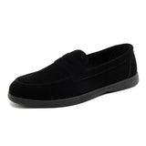Mocassins homme à semelle basse