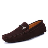 Mocassins homme à mors métallique