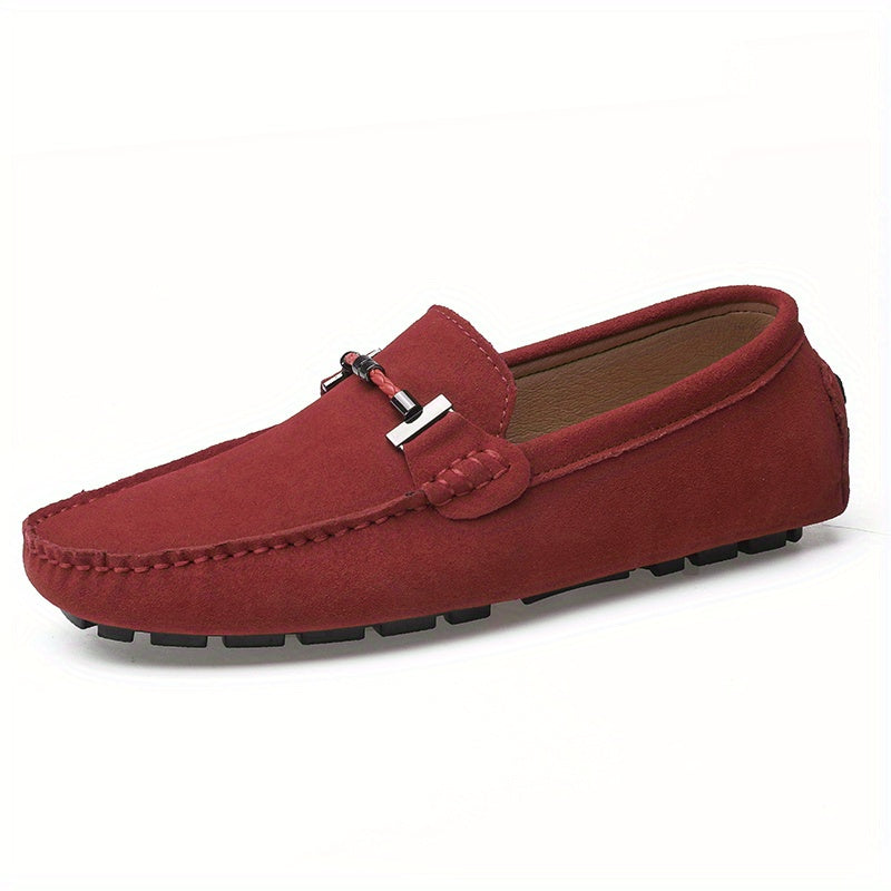 Mocassins homme à mors métallique