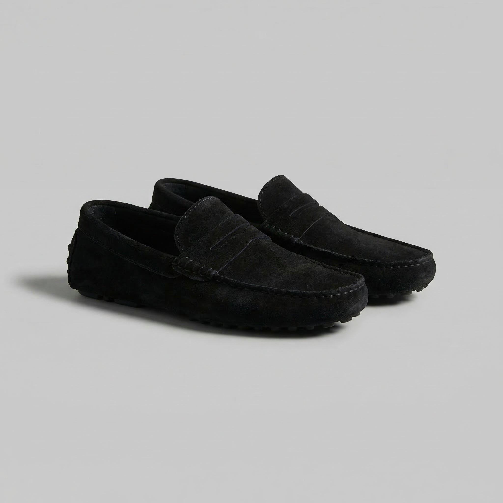 Mocassins homme à picots