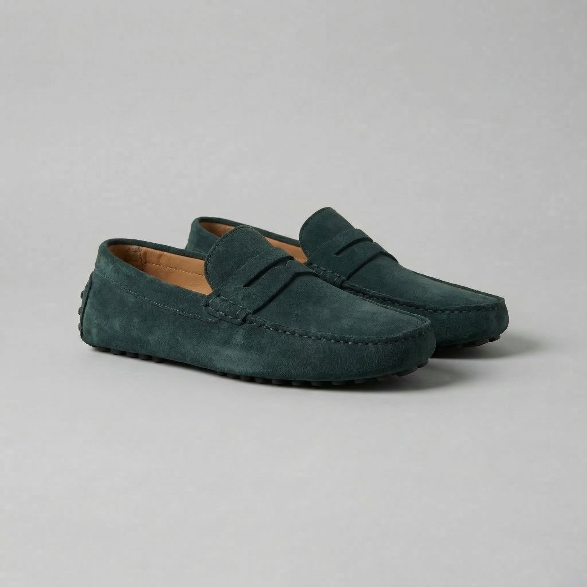 Mocassins homme à picots