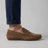 Mocassins homme à picots