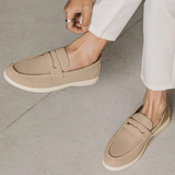 Mocassins homme à plateau cousu