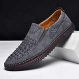 Mocassins homme ajourés
