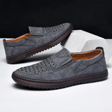 Mocassins homme ajourés