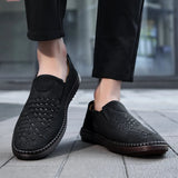 Mocassins homme ajourés