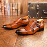 Mocassins homme à brides croisées