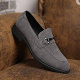 Mocassins homme coutures apparentes