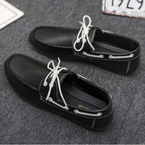 Mocassins homme coutures décoratives