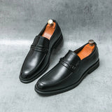 Mocassins homme dessus lisse