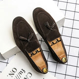 Mocassins homme dessus structuré
