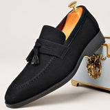 Mocassins homme à double pampille
