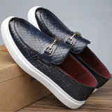 Mocassins homme embossés