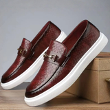 Mocassins homme embossés