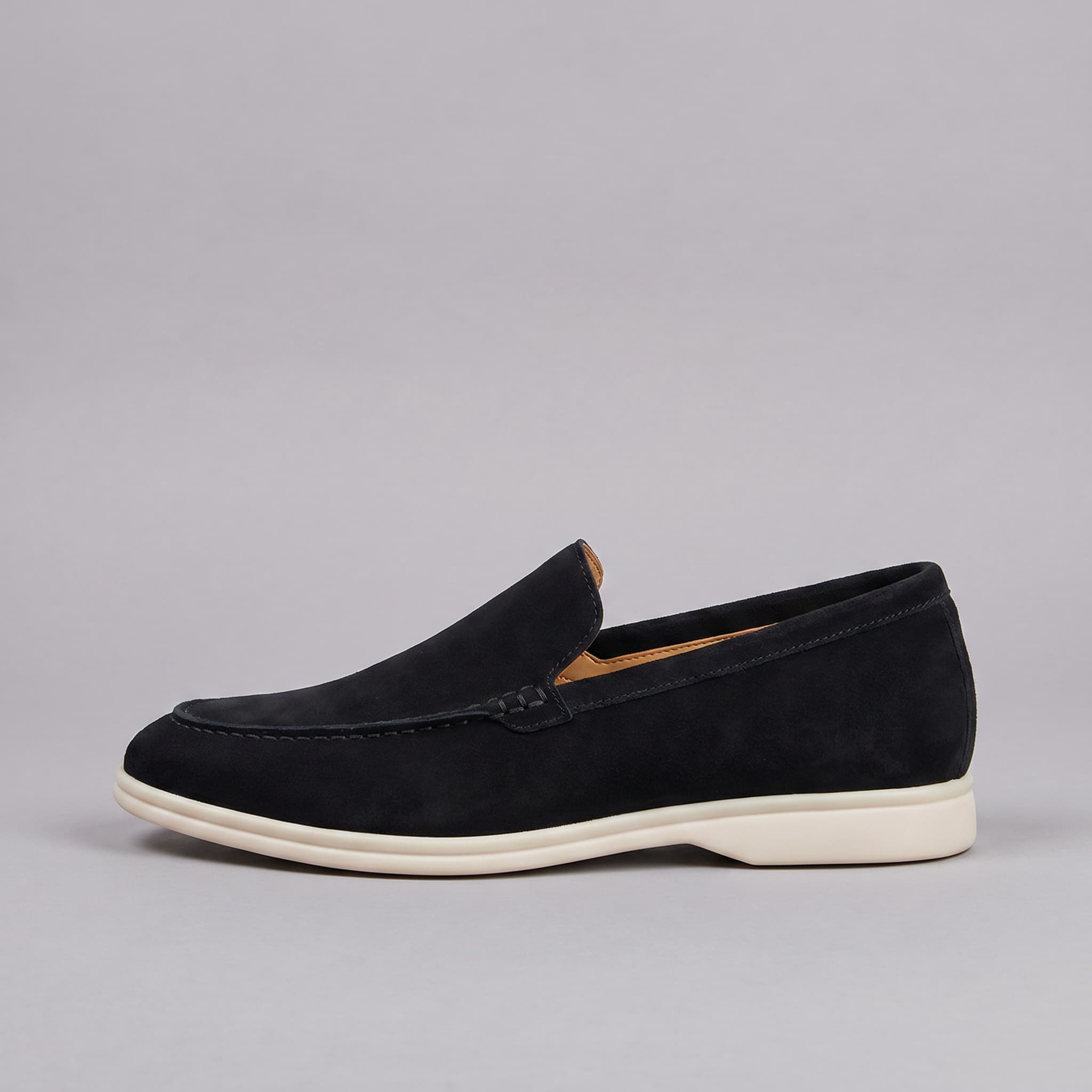 Mocassins homme en daim