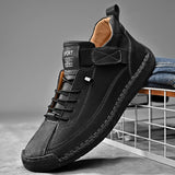 Chaussures homme à lacets bande élastique