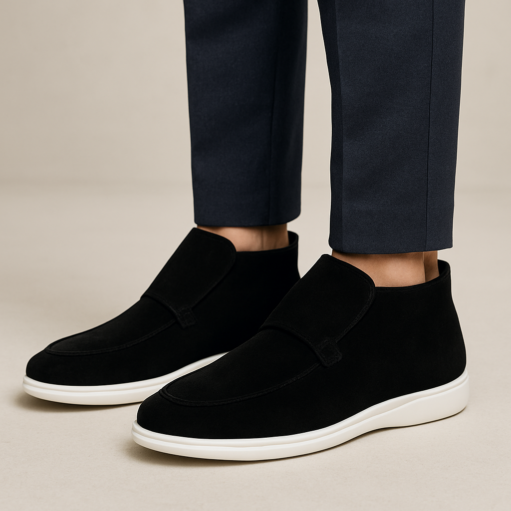 Mocassins homme montants à enfiler