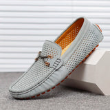 Mocassins homme perforés