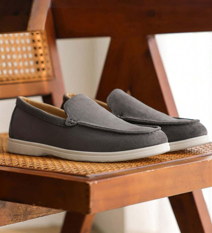 Mocassins homme à semelle contrastée