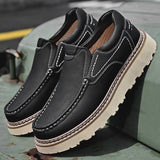 Mocassins homme semelle crantée