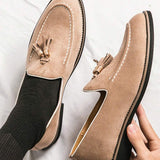 Mocassins homme à surpiqûres