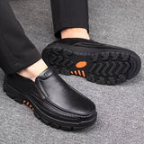 Mocassins homme surpiqûres contrastées