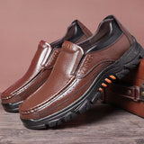 Mocassins homme surpiqûres contrastées