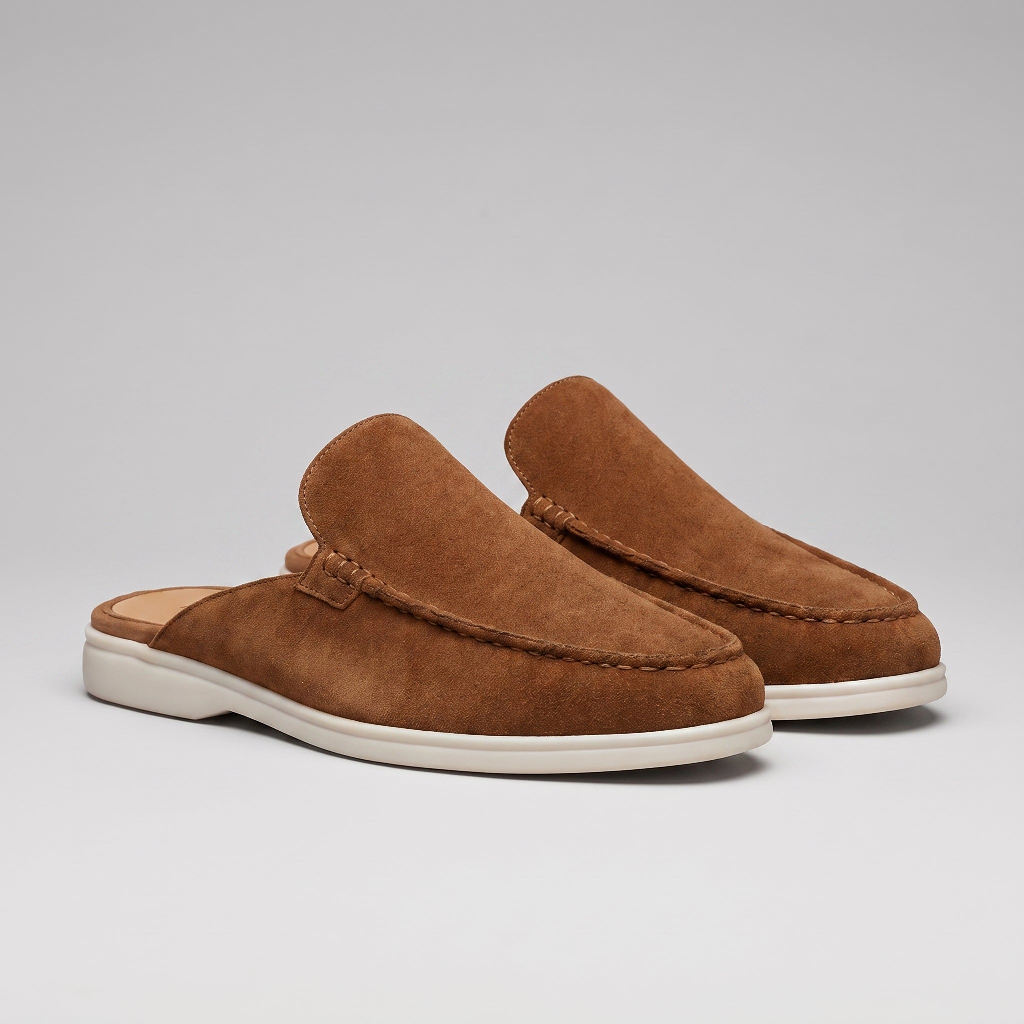 Mules mocassins homme à enfiler