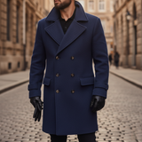 LAURENT MONACO | MANTEAU CLASSIQUE EN LAINE POUR HOMME
