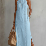 Marcelline™ — Robe midi minimaliste à élégance naturelle