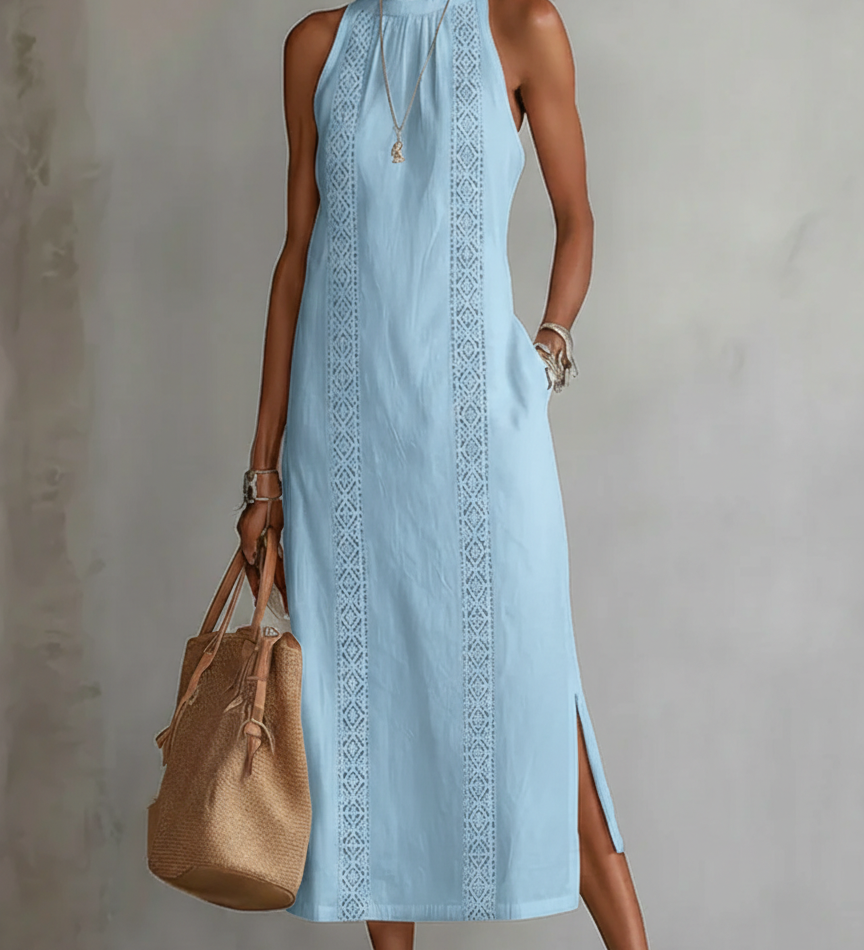 Marcelline™ — Robe midi minimaliste à élégance naturelle