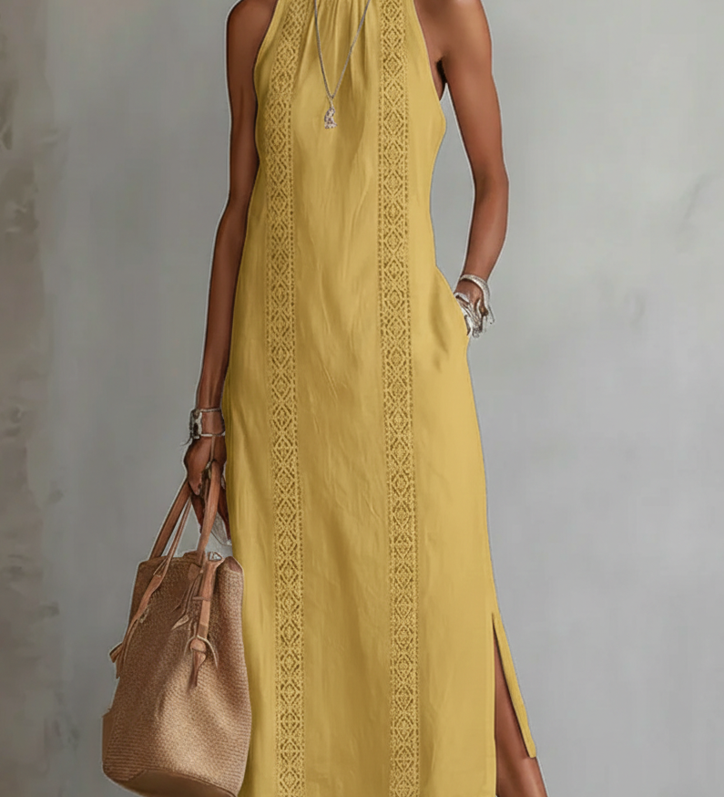 Marcelline™ — Robe midi minimaliste à élégance naturelle