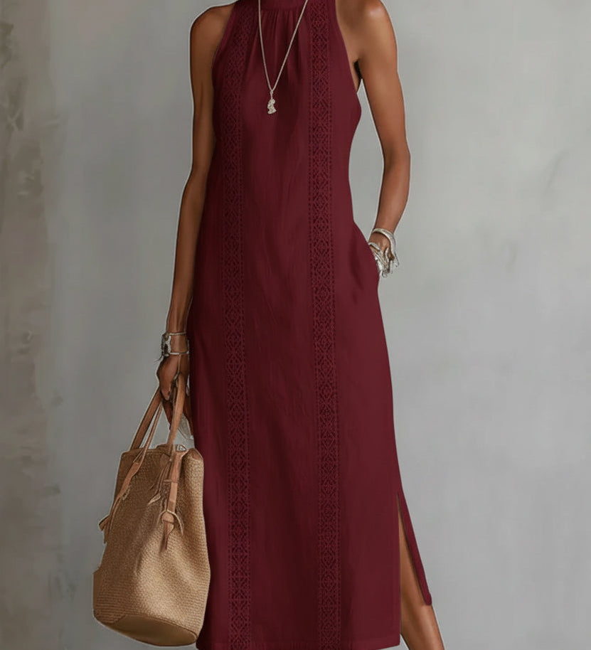 Marcelline™ — Robe midi minimaliste à élégance naturelle