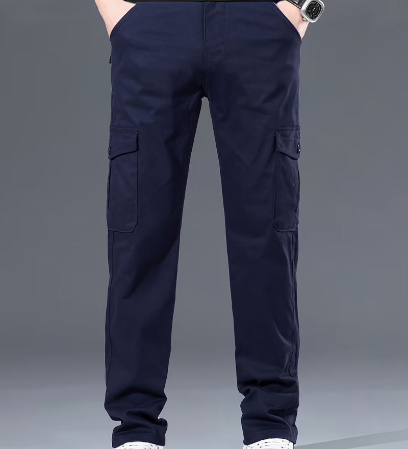 Pantalon cargo droit pour homme