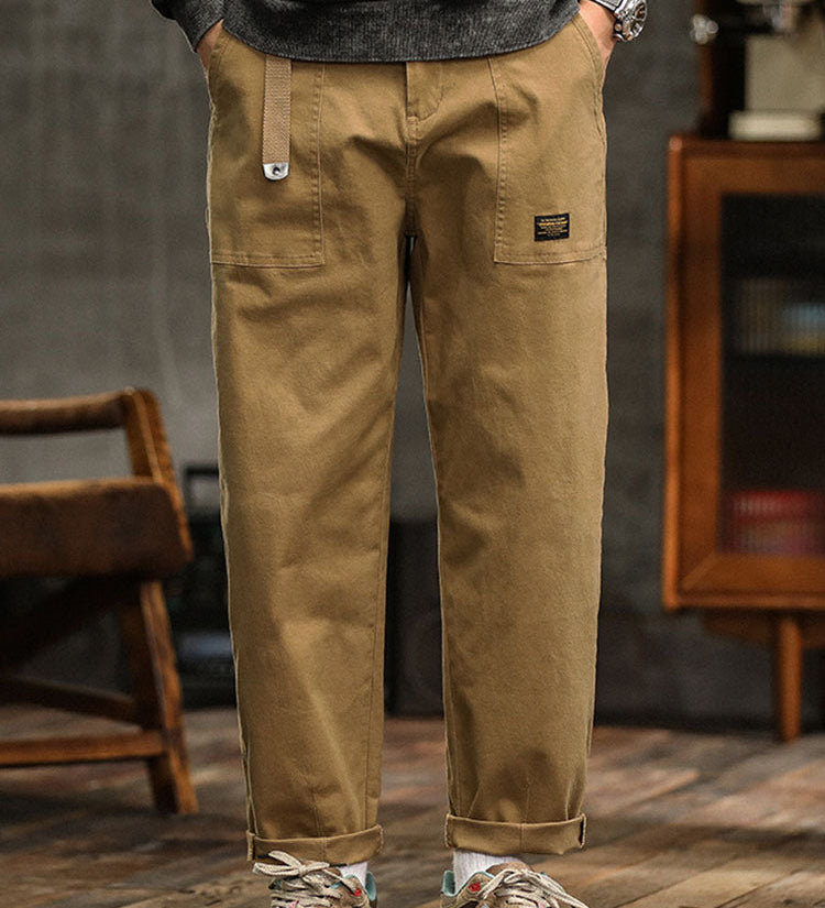 Pantalon cargo homme à poches