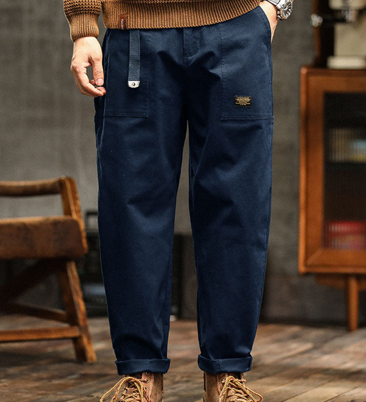 Pantalon cargo homme à poches
