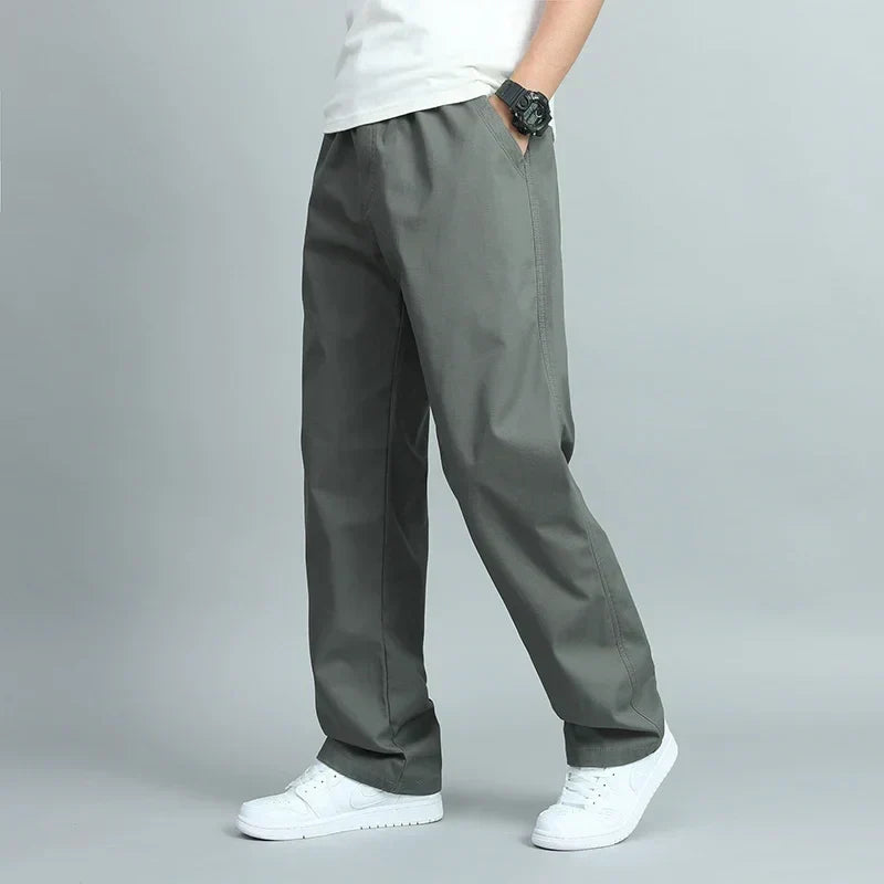 Pantalon homme à coupe droite