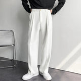 Pantalon homme à plis