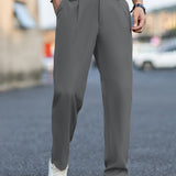 Pantalon homme avec fermeture croisée visible
