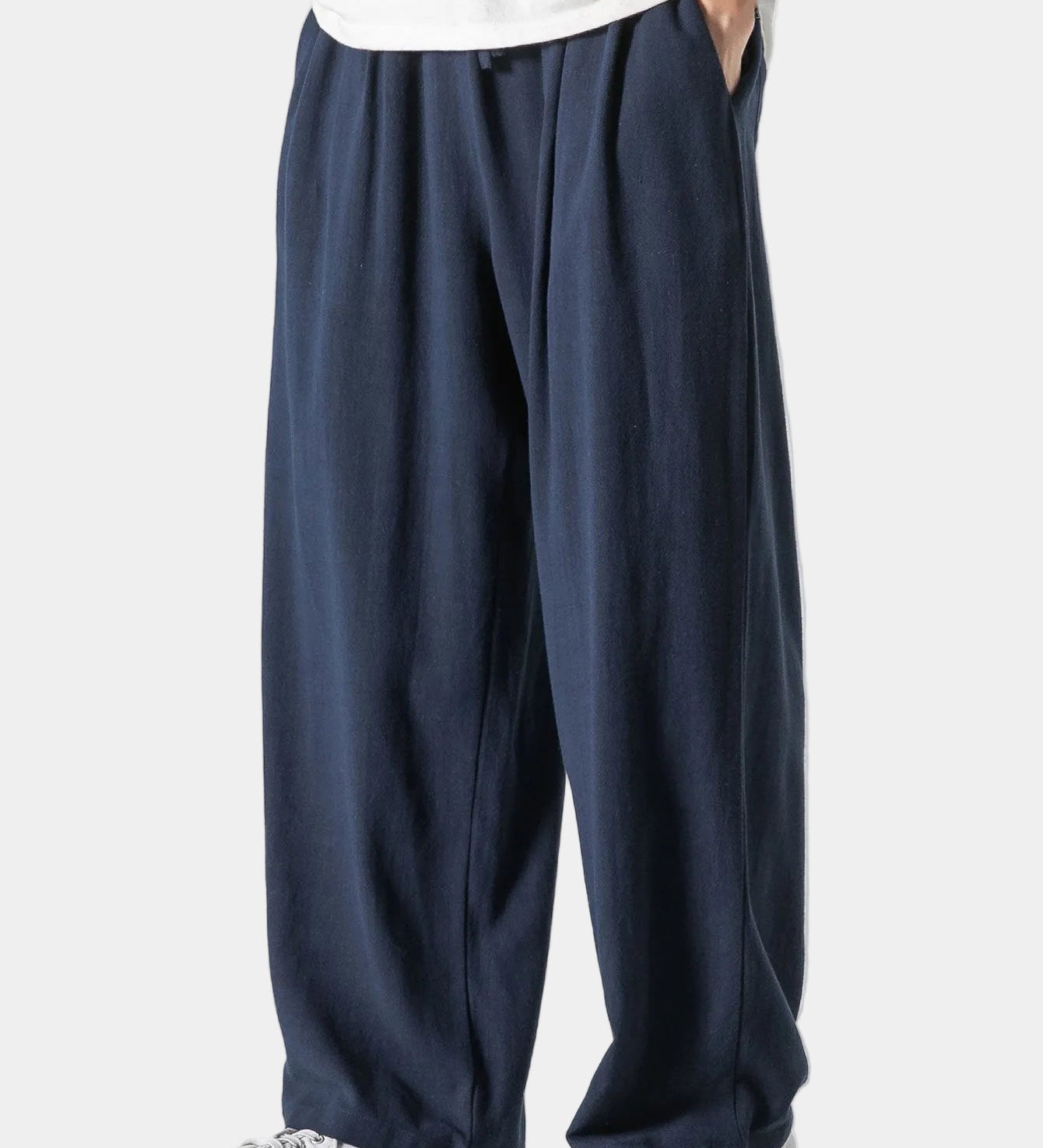 Pantalon homme coupe ample