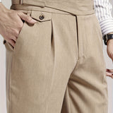 Pantalon homme taille haute
