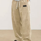 Pantalon large à cordon pour homme