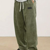 Pantalon large à cordon pour homme