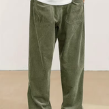 Pantalon large à cordon pour homme