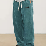 Pantalon large à cordon pour homme