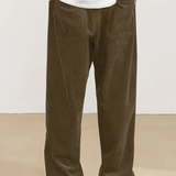 Pantalon large à cordon pour homme