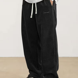 Pantalon large à cordon pour homme