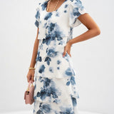 Floréline™ — Robe florale légère élégante estivale