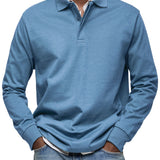 Polo homme à manches longues